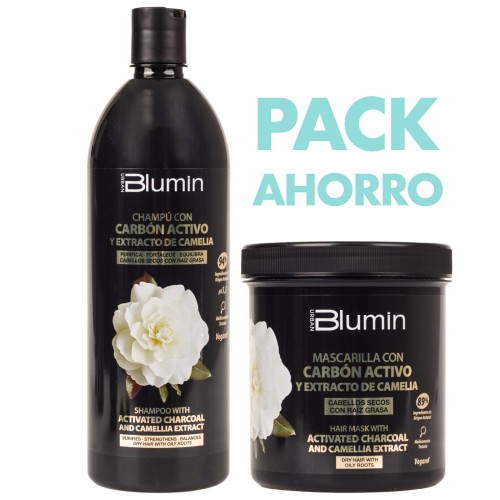carbon activo pack champu mascarilla blumin 500x500