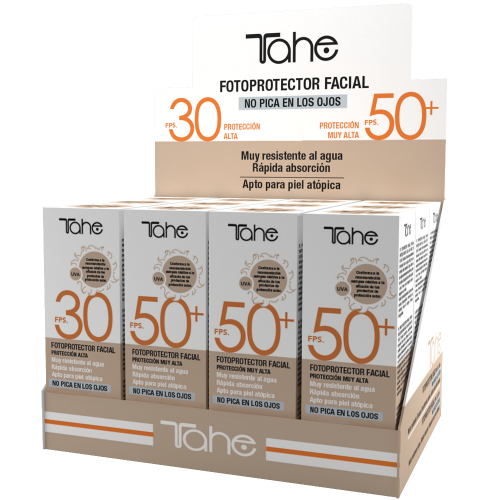 fotoprotector facial expositor tahe 500x500