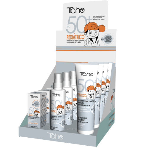 fotoprotector pediatrico expositor tahe 500x500