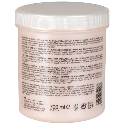 papaya miel mascarilla 700ml blumin 83137 500x500