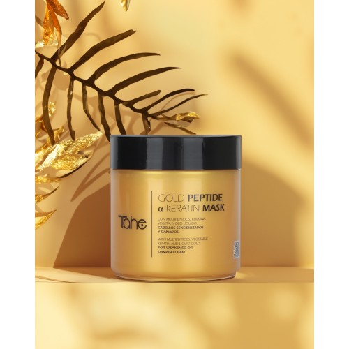Gold Peptide Keratin mascarilla 400ml tahe 2 500x500