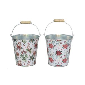 macetero metal 2 std 14xh14cm florens